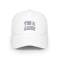 Yes & Amen Baseball Cap — Embroidered Faith Red Low Profile Hat