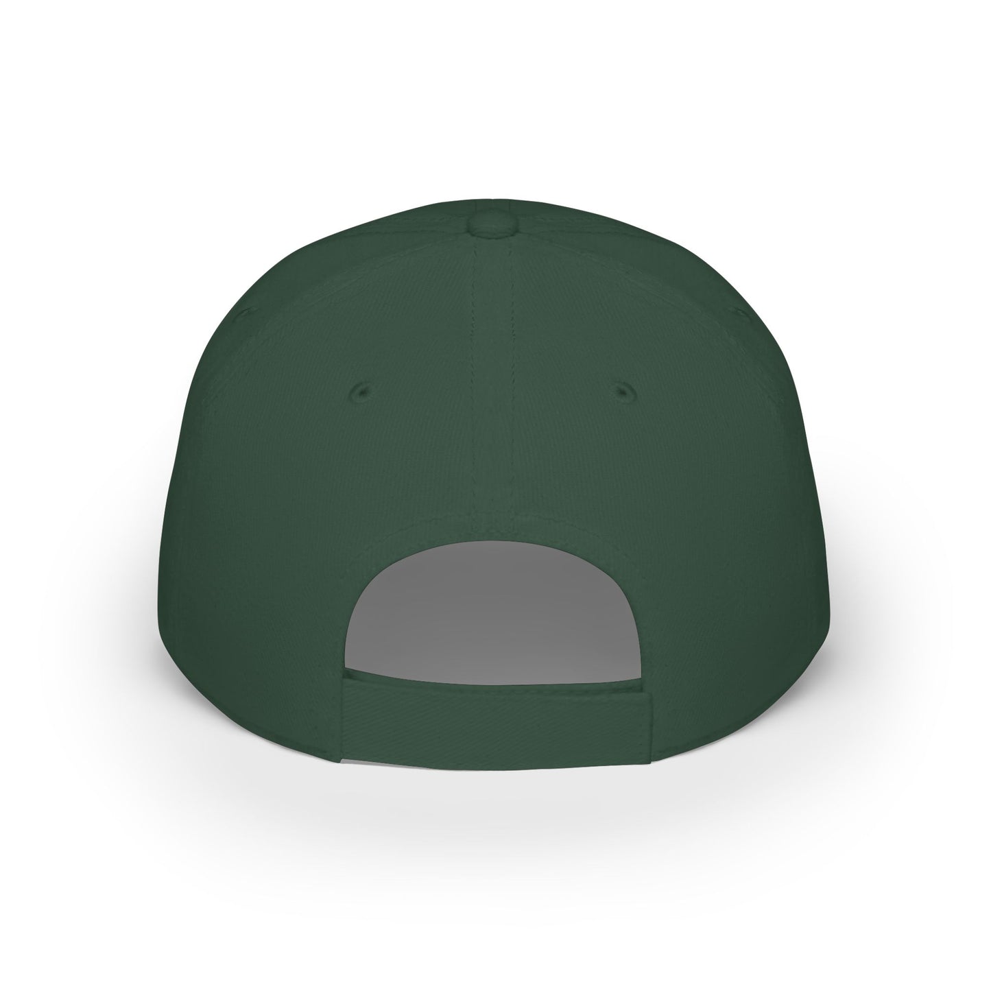 Yes & Amen Baseball Cap — Embroidered Faith Red Low Profile Hat