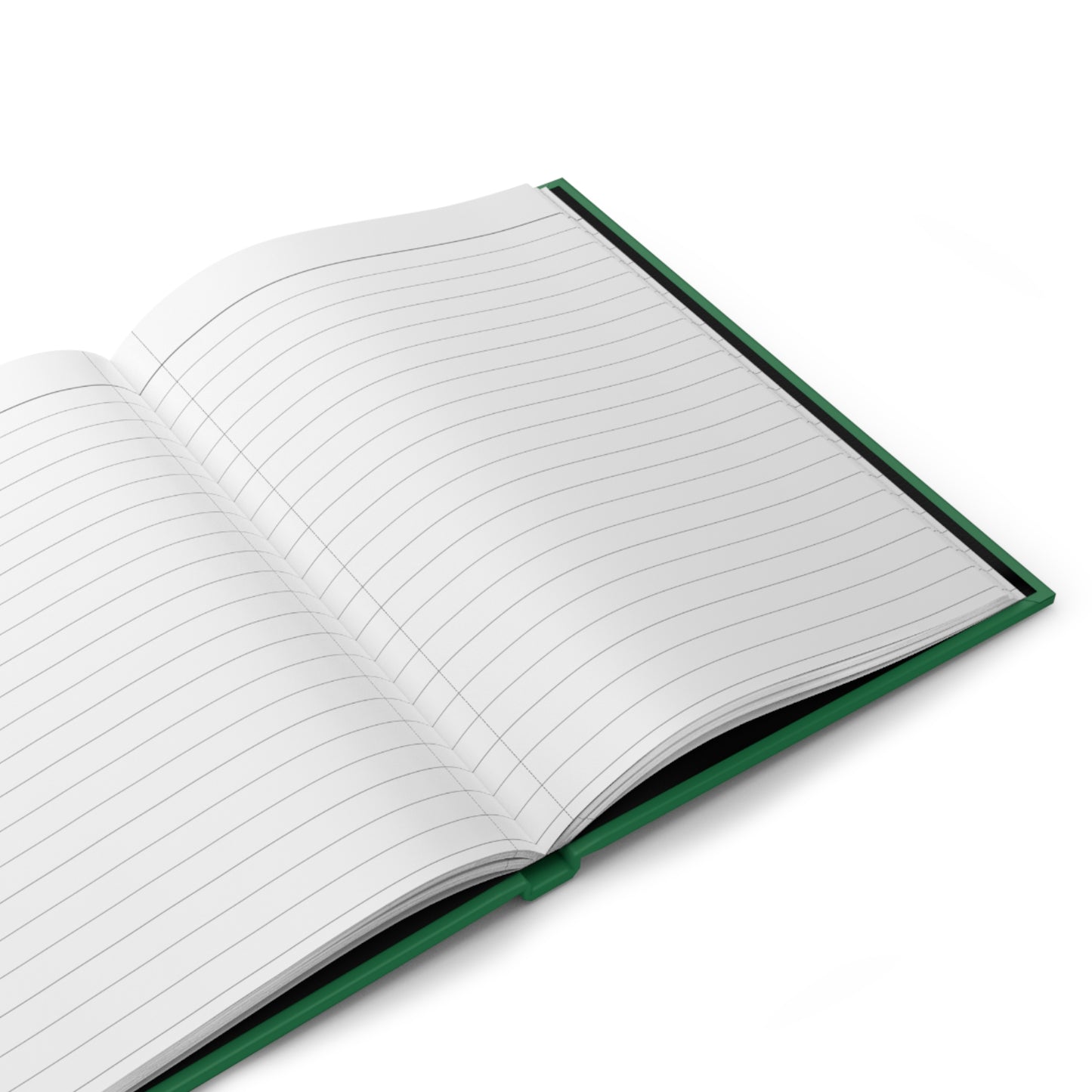 Prayer Journal & Faith Notebook | Black & Dark Green Be Still Hardcover Journal