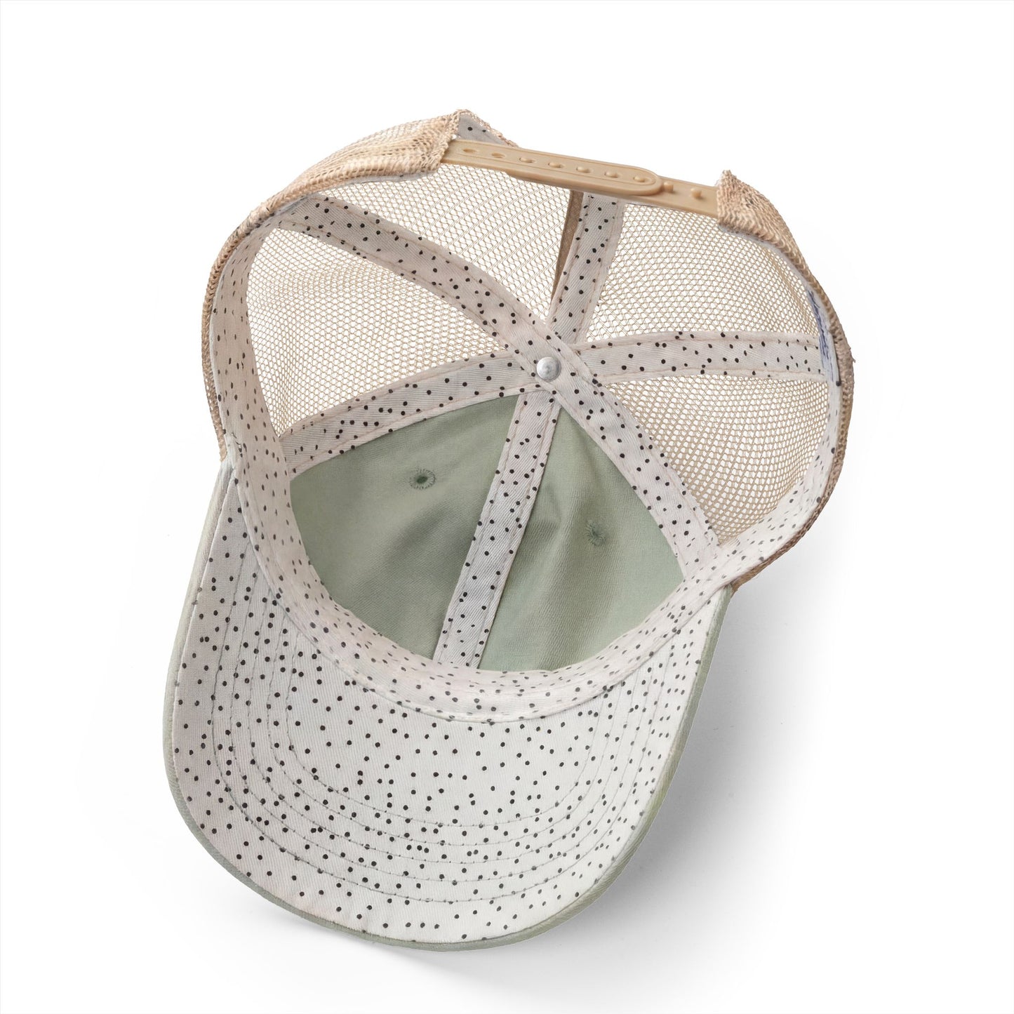 Women's Washed Mesh-Back Heart Cross Ballcap