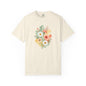Watercolor Floral Graphic T-Shirt | Comfort Colors