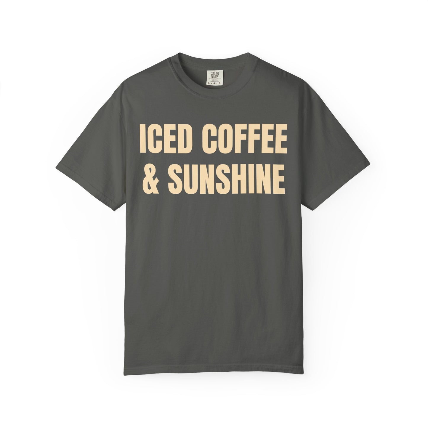 Iced Coffee & Sunshine Garment-Dyed T-Shirt