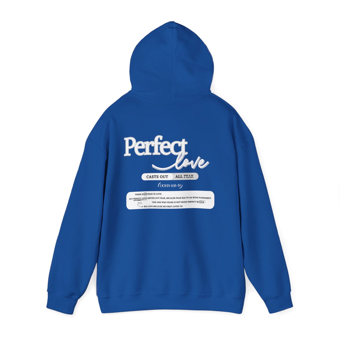 Perfect Love Hoodie | Oversized Pullover Sweatshirt, Minimal Script Design