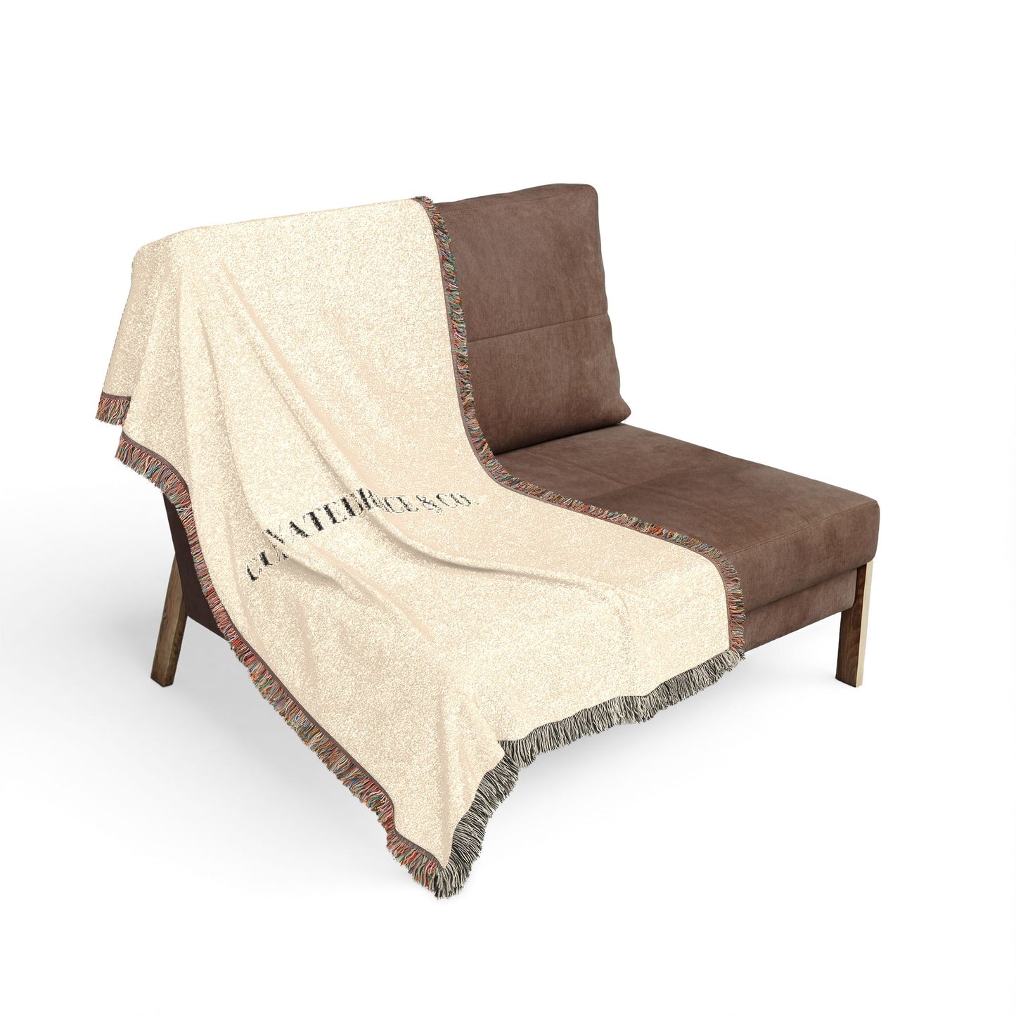 Cultivated Grace & Co. Woven Throw Woven (Neutral & Charcoal)