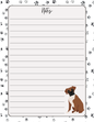 Dog Lovers Notepad