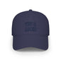 Yes & Amen Baseball Cap — Embroidered Faith Red Low Profile Hat