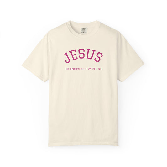 Jesus Changes Everything T-shirt | Faith Inspired Christian Tee
