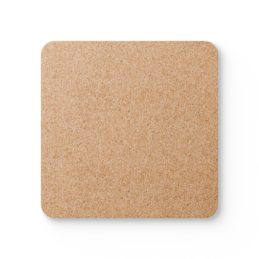 Cozy Morning Corkwood Coaster Set — Boho Still Life Drink Coasters