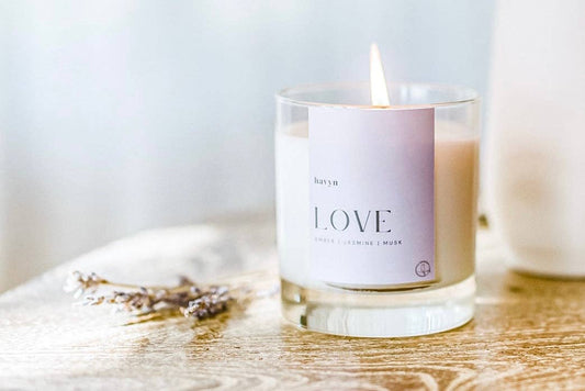 LOVE Candle (Amber, Jasmine, Musk)