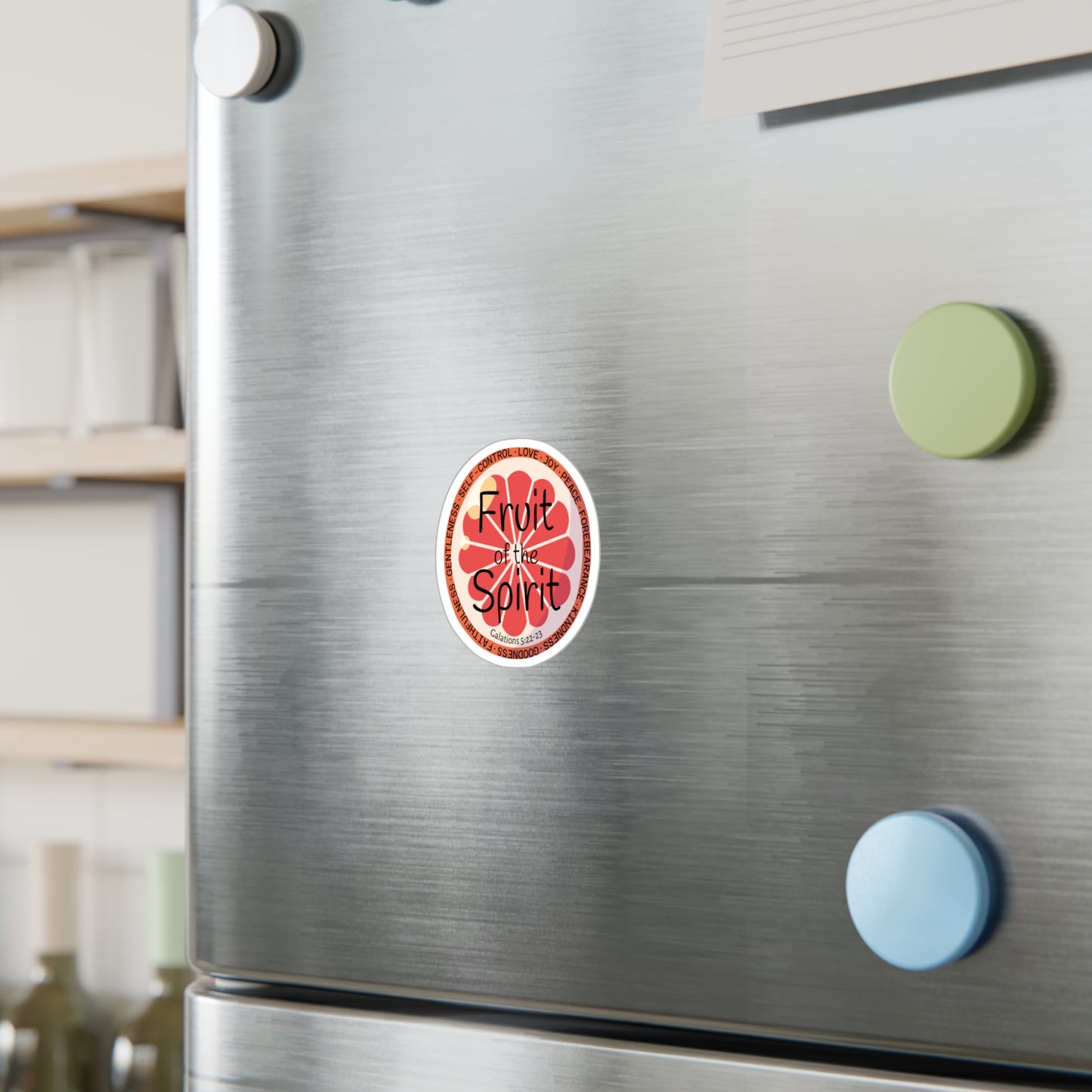 Fruit of the Spirit Vinyl Decal | Kiss-Cut Sticker