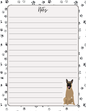 Dog Lovers Notepad