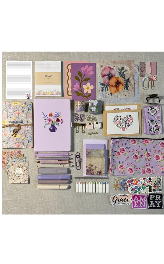 The Floral Box — 60+ Piece Floral Gift Set | Cultivated Grace & Co.