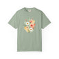 Watercolor Floral Graphic T-Shirt | Comfort Colors