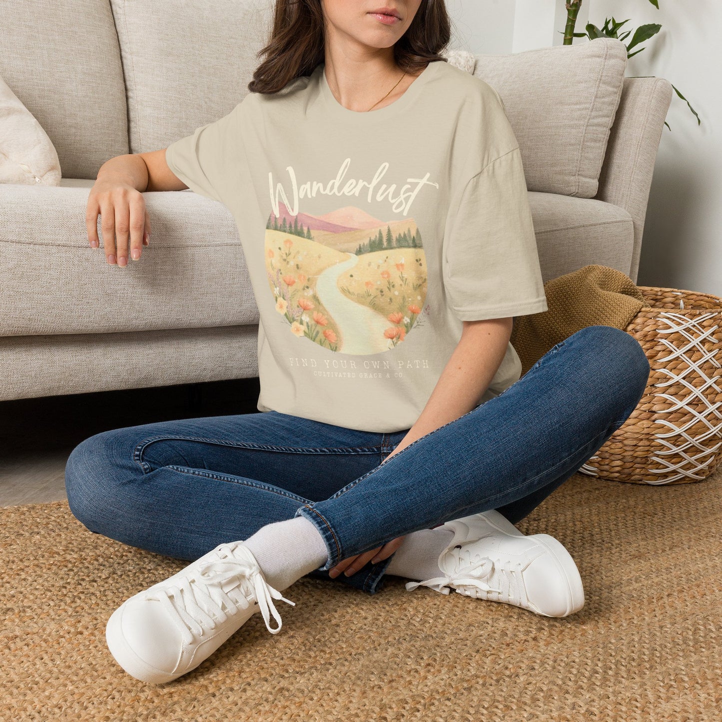 Wanderlust Graphic Softstyle T-Shirt
