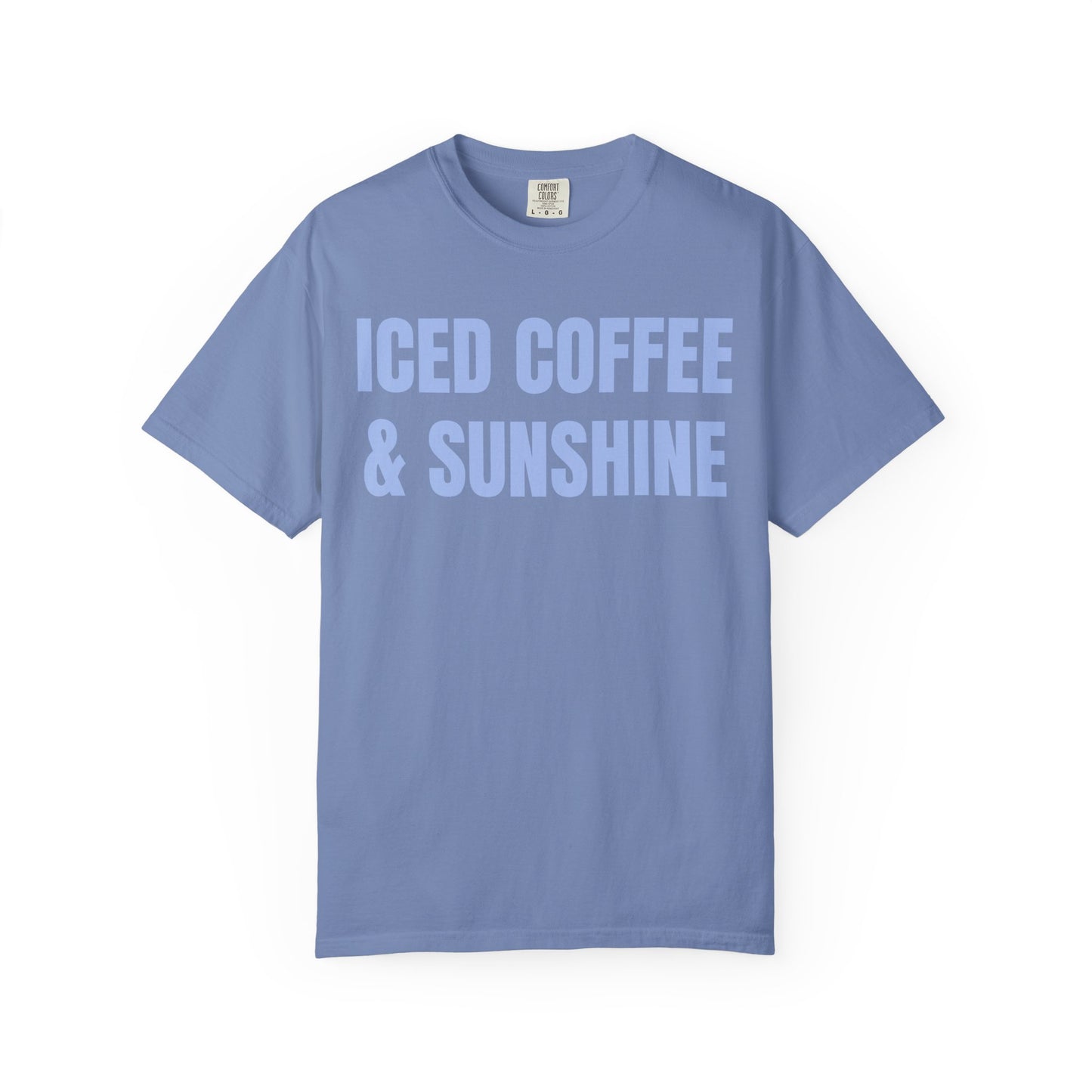 Iced Coffee & Sunshine Garment-Dyed T-Shirt
