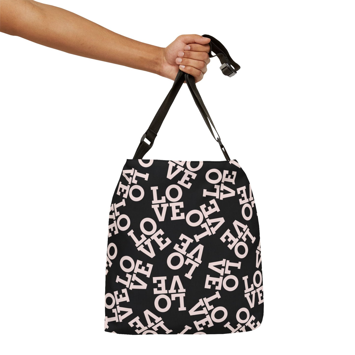 LOVE Tote Bag | All-Over Print Tote