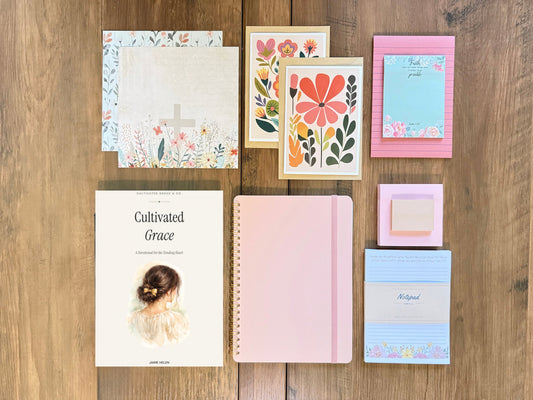 The Signature Box — 60+ Piece Faith Gift Set | Cultivated Grace & Co.