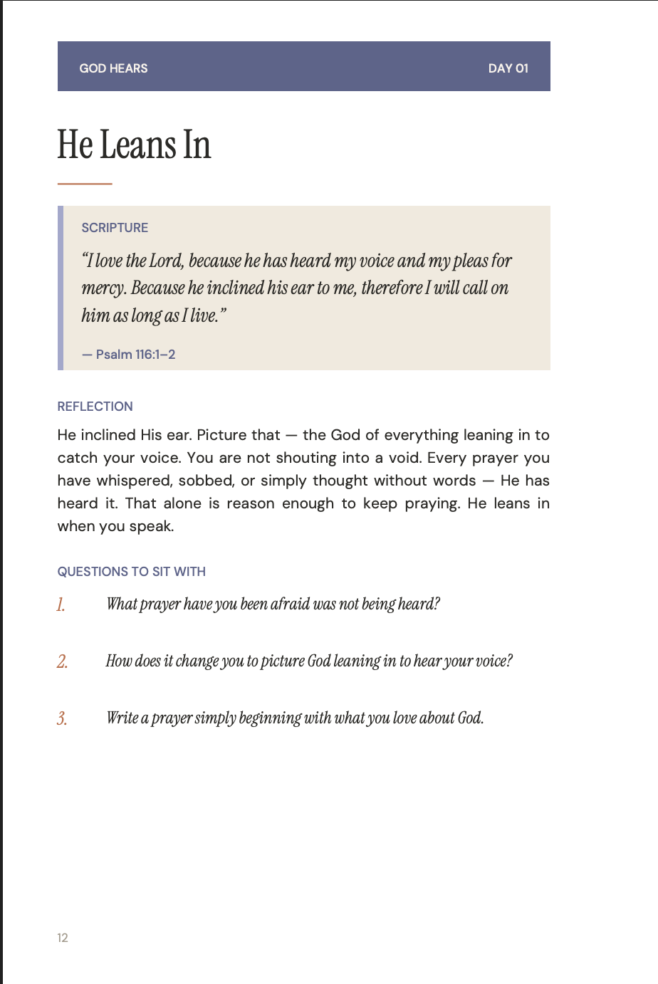 Cultivated Grace: 30 Days of Prayer