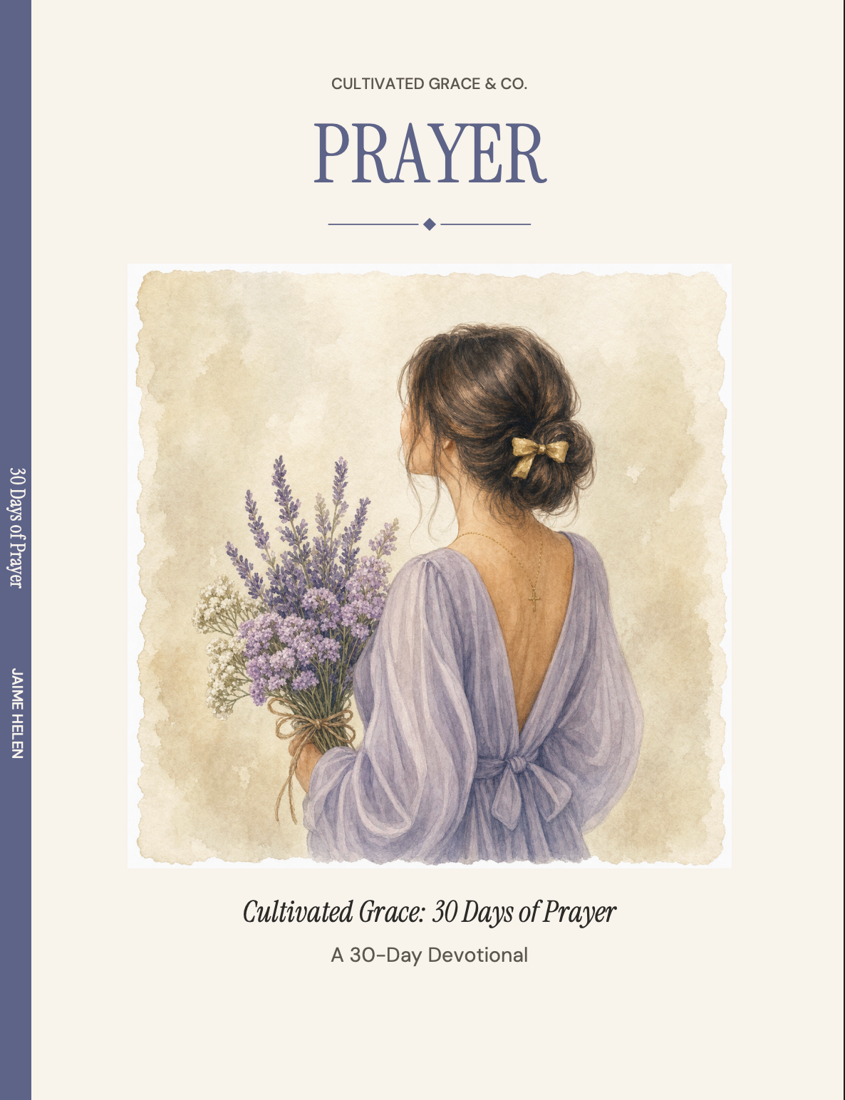 Cultivated Grace: 30 Days of Prayer devotional cover