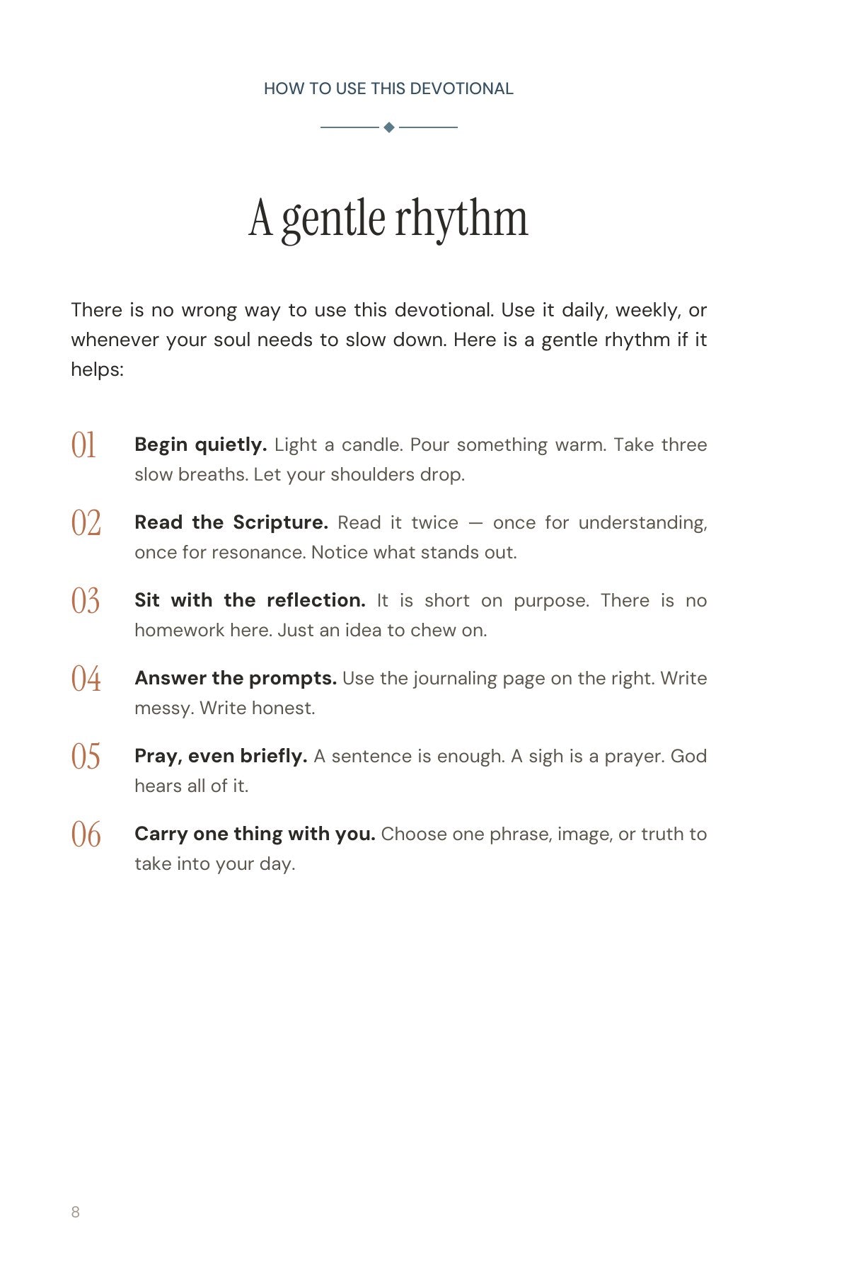 30 Days of Humility — how to use