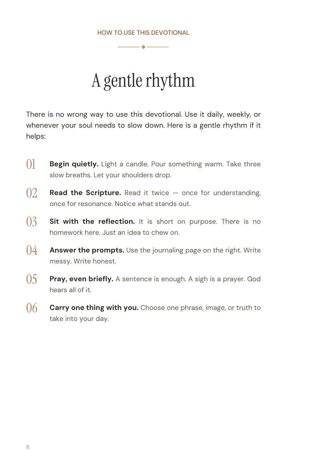 30 Days of Praise — how to use