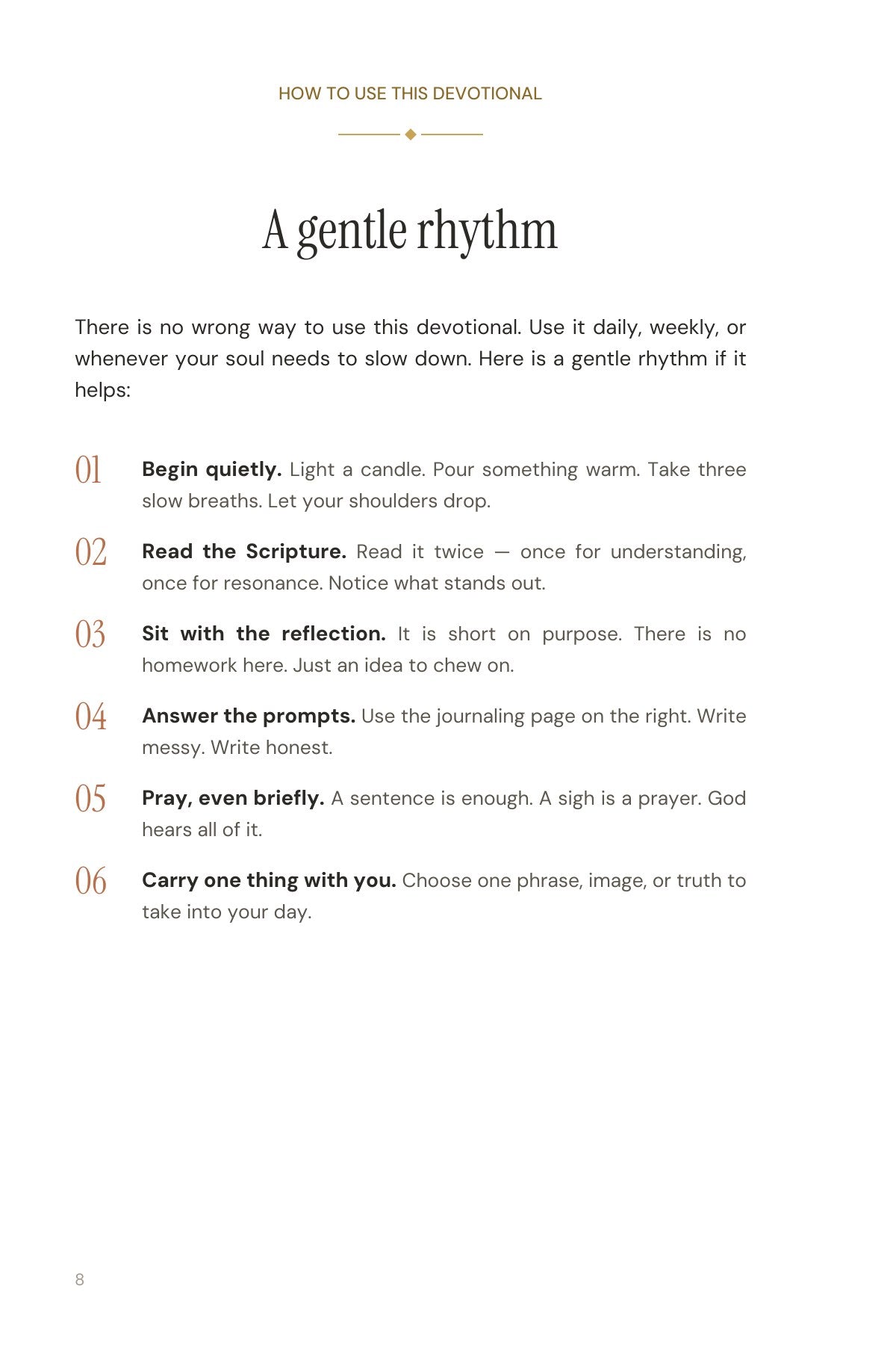30 Days of Trust — how to use