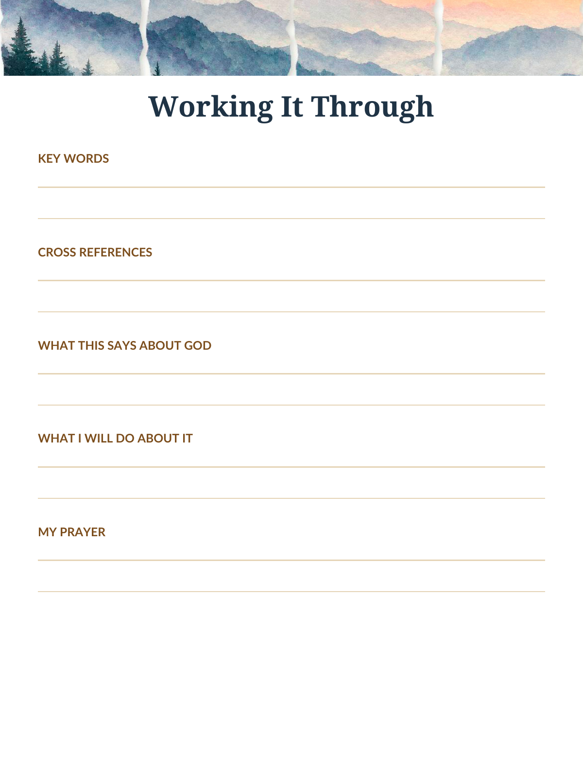 The Abide Set — Bible Reading Tracker, Verse Mapping & Prayer Cards