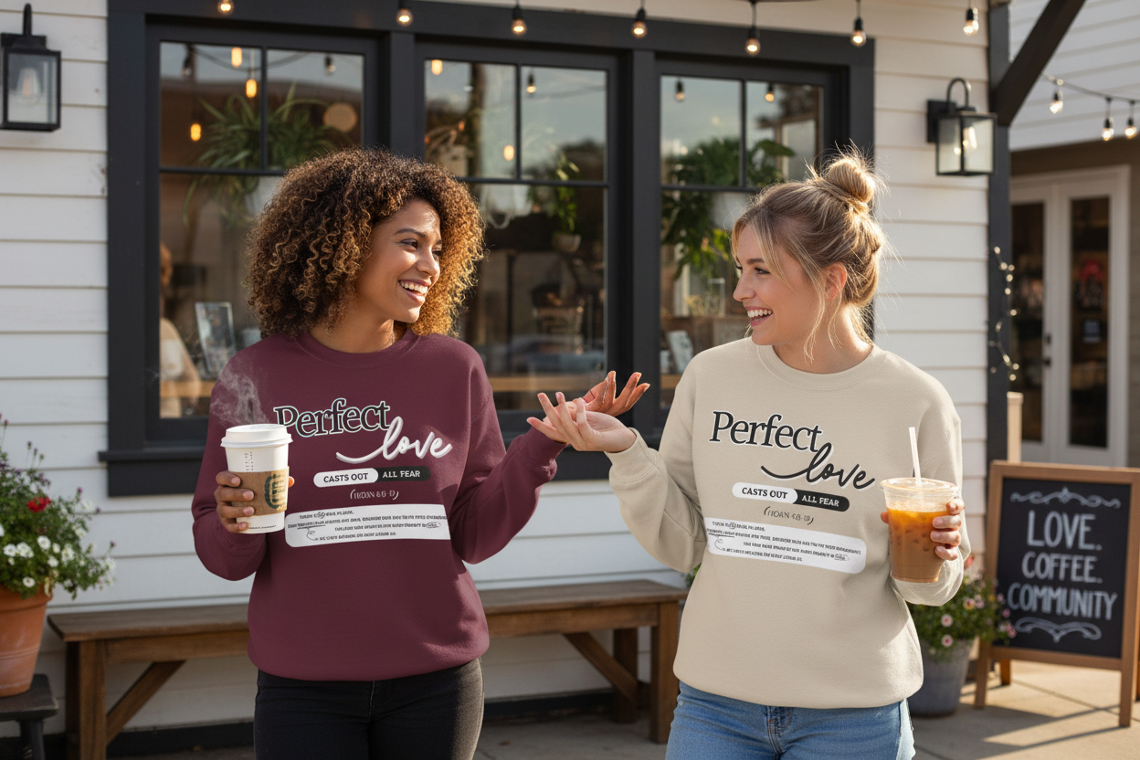 i love this but make them wearing my sweatshirt not the ones in this image