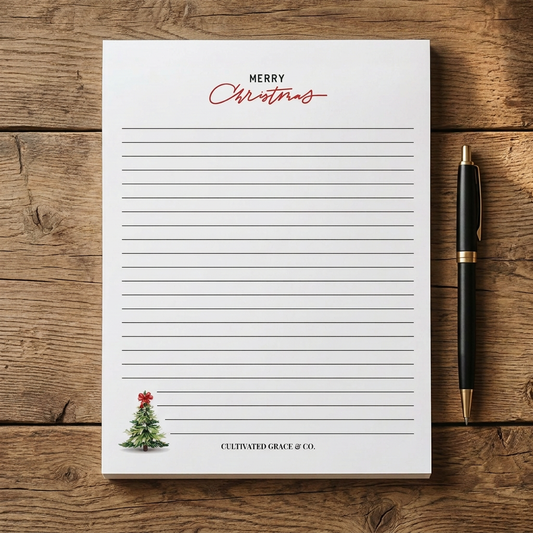 Notepad lifestyle image with top banding removed