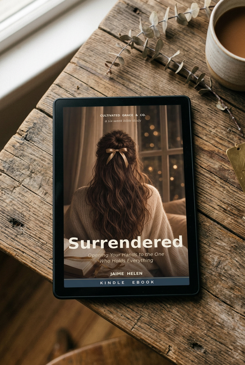 Surrendered (Kindle eBook): A 6-Week Bible Study on Opening Your Hands to the One Who Holds Everything